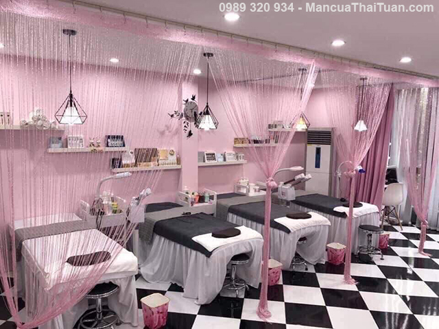 Rèm sợi chỉ tại spa làm đẹp