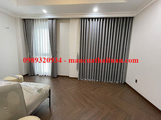 Màn 2 lớp vải cao su hai mặt chống tia UV chống nắng hiệu quả