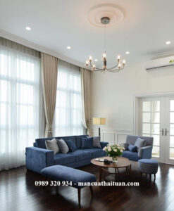 Rèm vải voan biệt thự cao cấp