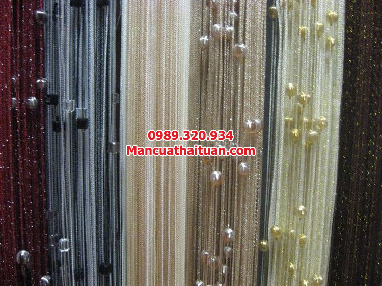 Rèm sợi đính hạt cườm Rèm sợi đính hạt cườm