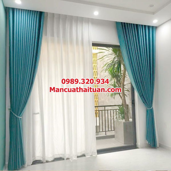 Rèm vải 2 lớp chống nắng đẹp giá rẻ Rèm vải 2 lớp chống nắng đẹp giá rẻ