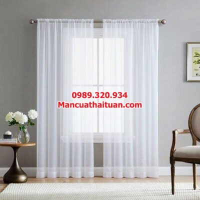 Rèm voan trắng cao cấp